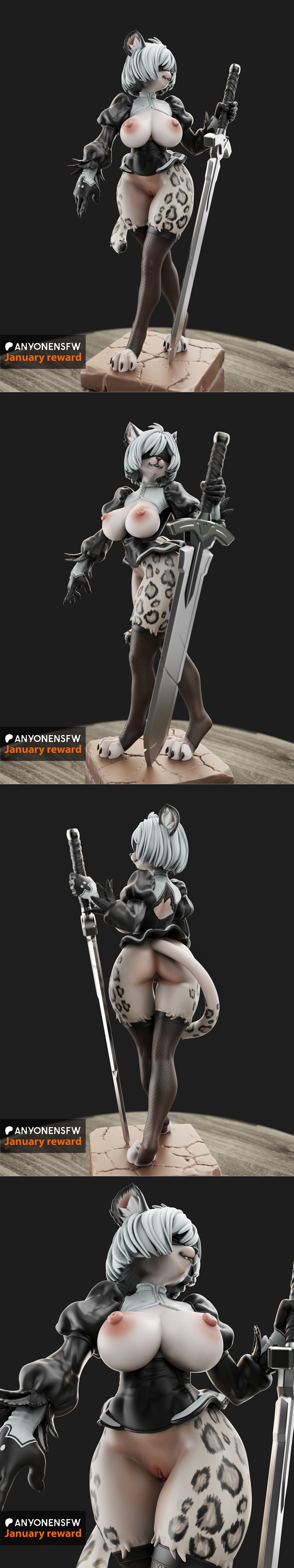 2B furry – 3D Print Model STL
