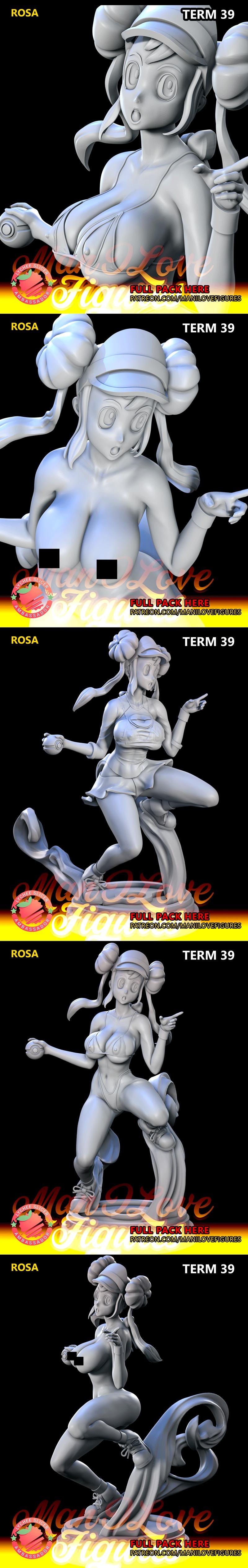 Rosa 39期 3D打印模型|Rosa – Term 39 – 3D Print Model STL