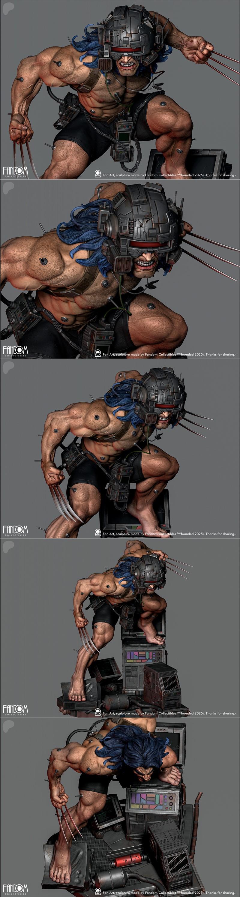 武器X 3D打印模型|Fandom Collectibles – Weapon X – 3D Print Model STL