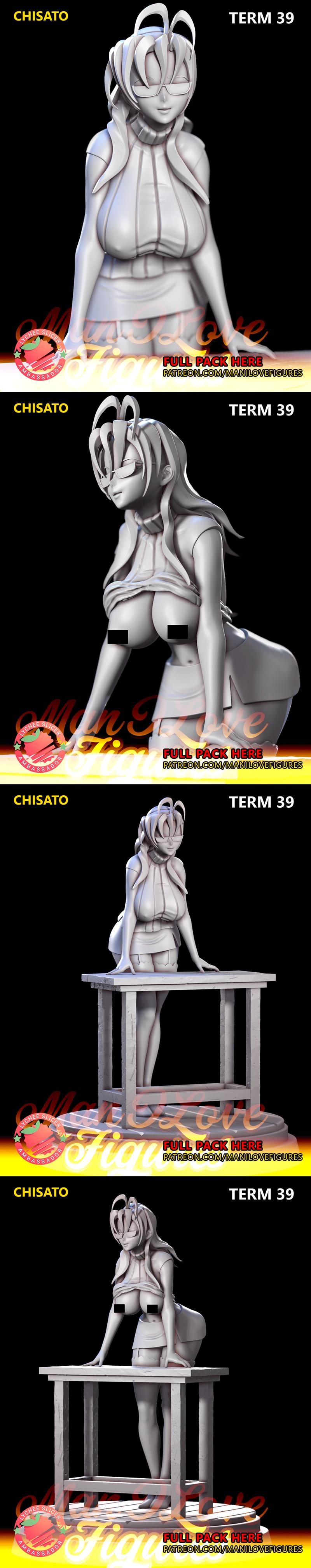 Chisato 3D打印模型|Chisato – Term 39 – 3D Print Model STL