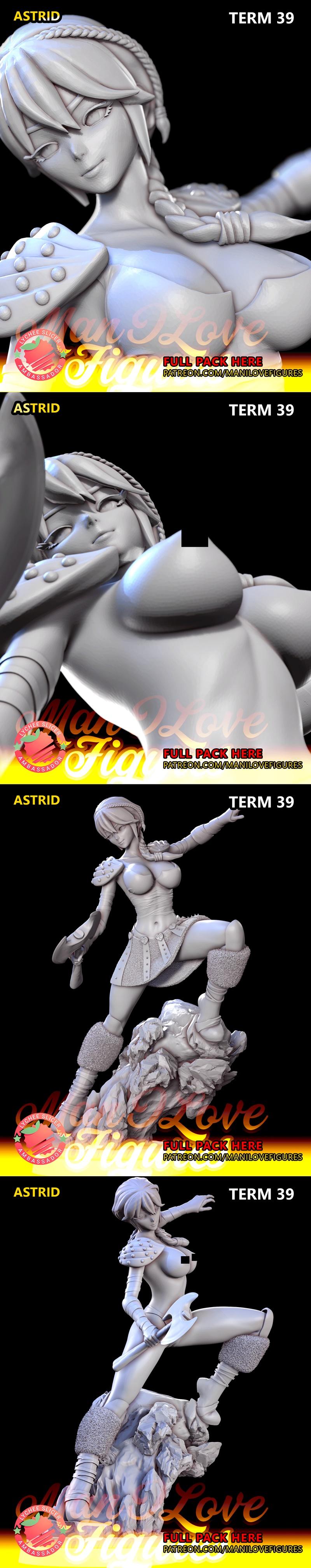 Astrid 39期 3D打印模型|Astrid – Term 39 – 3D Print Model STL