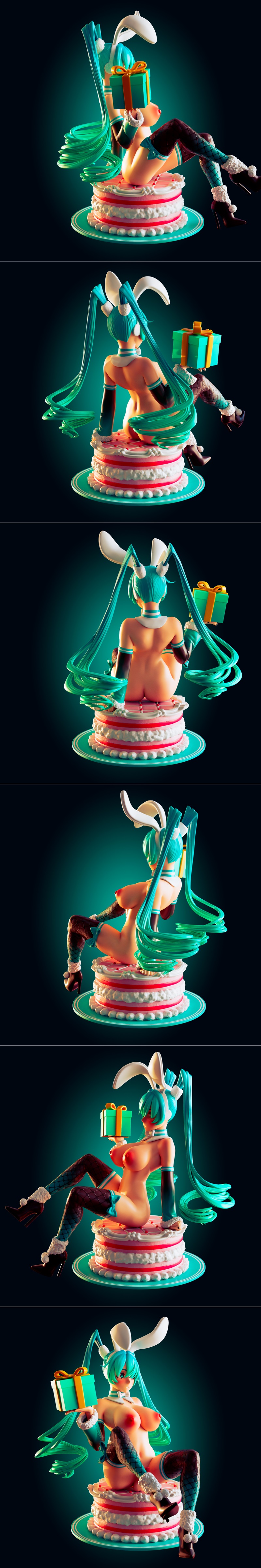 Officer Rhu – Hatsune Miku – 3D Print Model STL