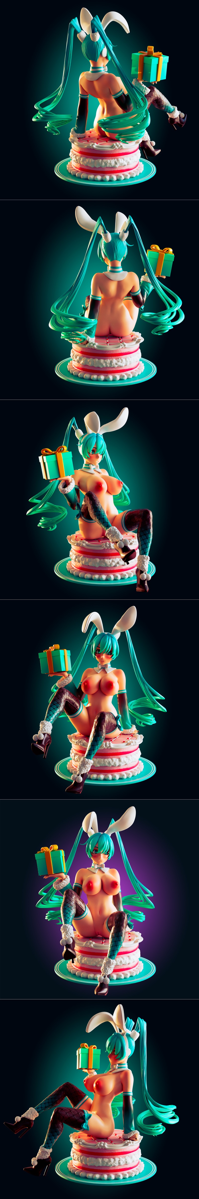 Officer Rhu – Hatsune Miku – 3D Print Model STL