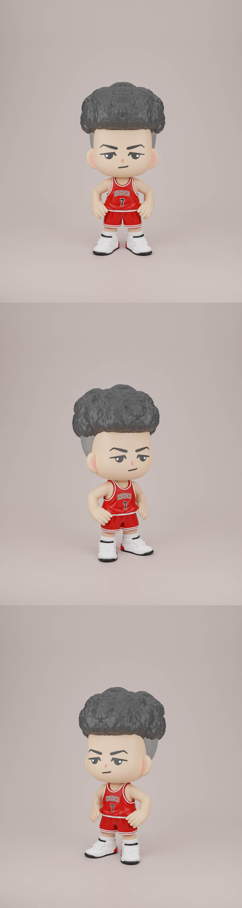 Chibit 088 - 矢崎 - 3D打印模型|Chibit 088 – Miyagi – 3D Print Model