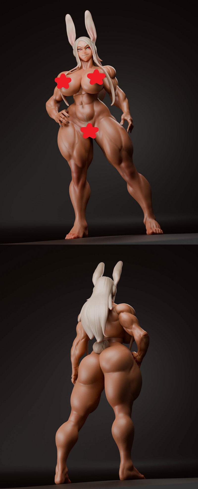 赫尔拉多 塑造 - 米尔科 NSFW - 3D打印模型|Heraldo Sculpts – Mirko NSFW – 3D Print Model