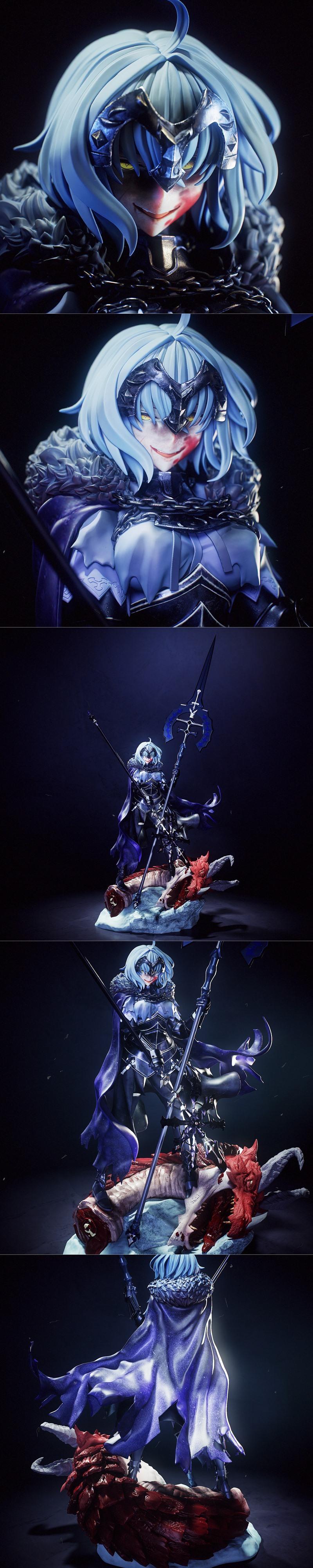 3D打印模型：命运-贞德|Tenshi Figures – Fate – Jeanne d’Arc – 3D Print Model STL