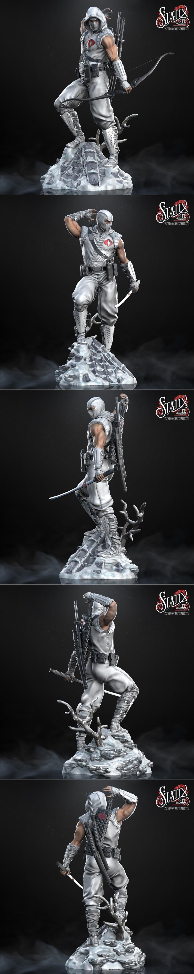 Statix - 风暴阴影 - 3D打印模型|Statix – Storm Shadow – 3D Print Model STL