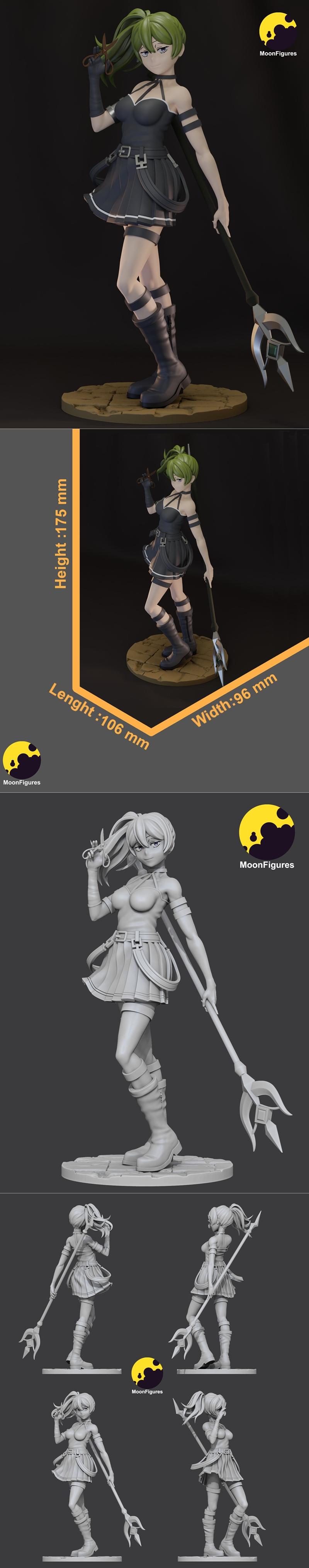 Moon Figures – Ubel – 3D Print Model STL