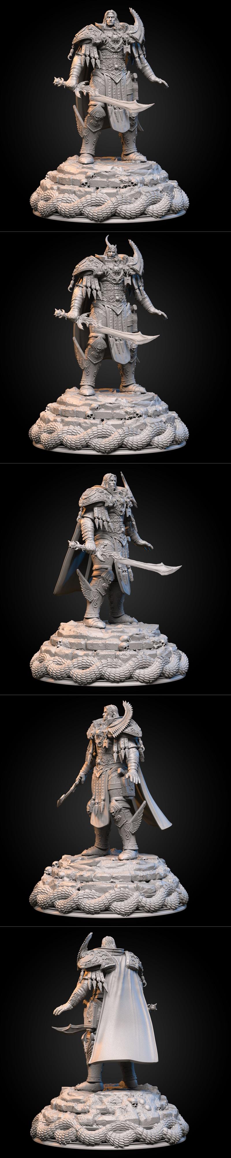 Fulgrim 3D打印模型|Fulgrim – 3D Print Model STL