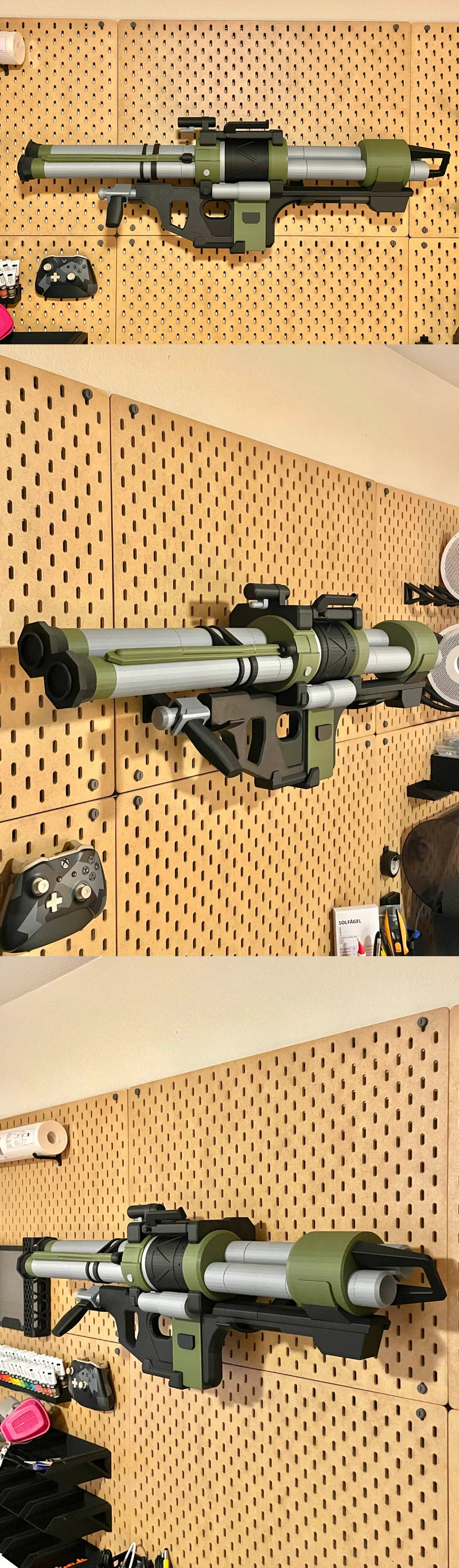 Halo M41火箭发射器3D打印模型|Halo M41 Rocket Launcher aka Jackhammer – 3D Print Model