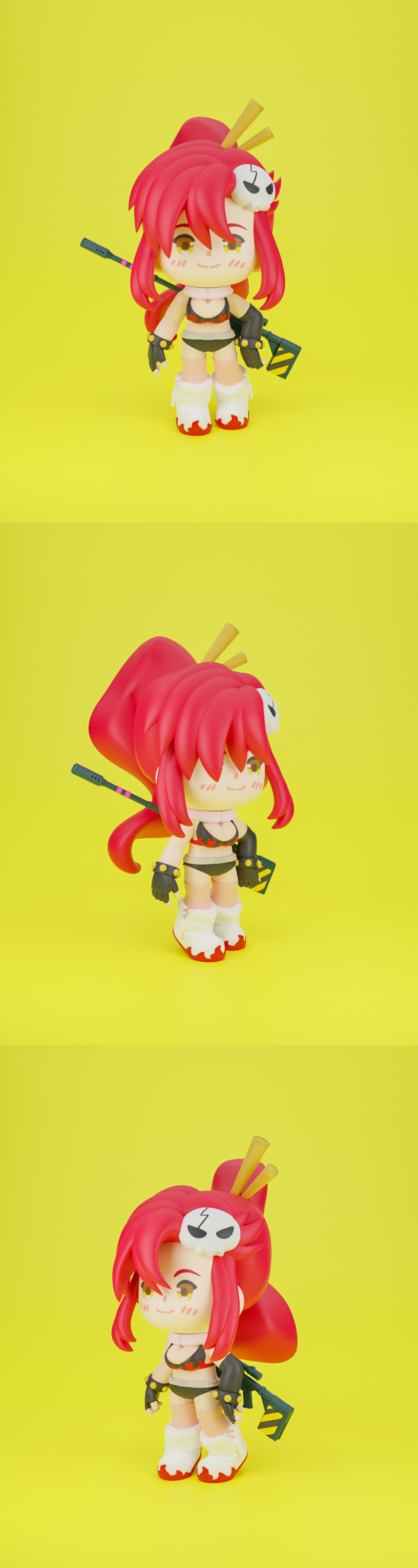 Chibit 070 - 野口 - 3D打印模型|Chibit 070 – Yoko – 3D Print Model