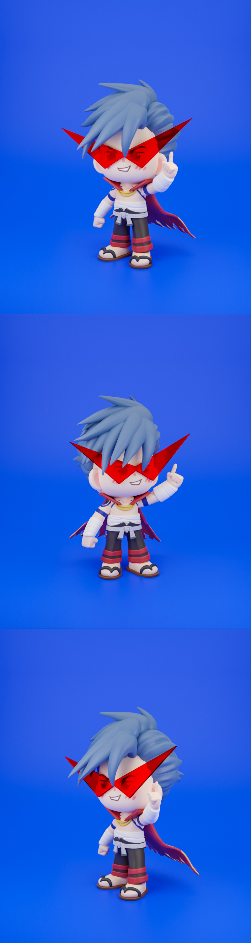 Chibit 069 – Kamina – 3D Print Model