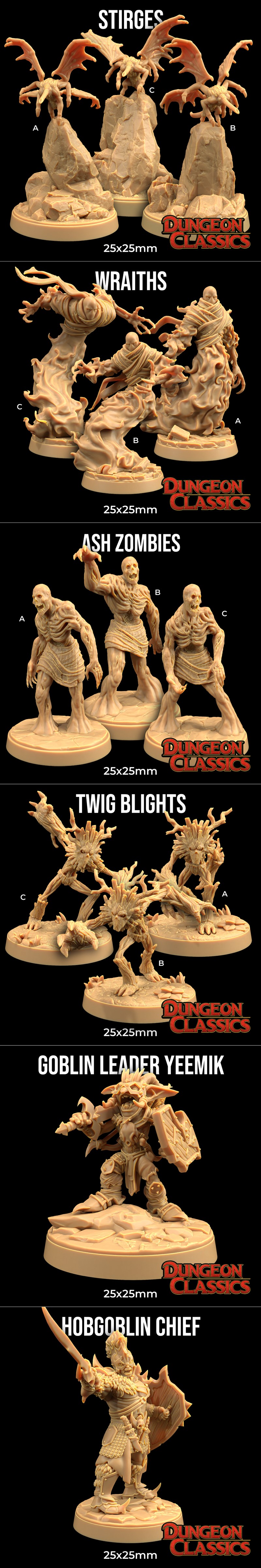 dungeon经典2025 - 3D打印模型STL|Dungeon Classics January 2025 – 3D Print Model STL