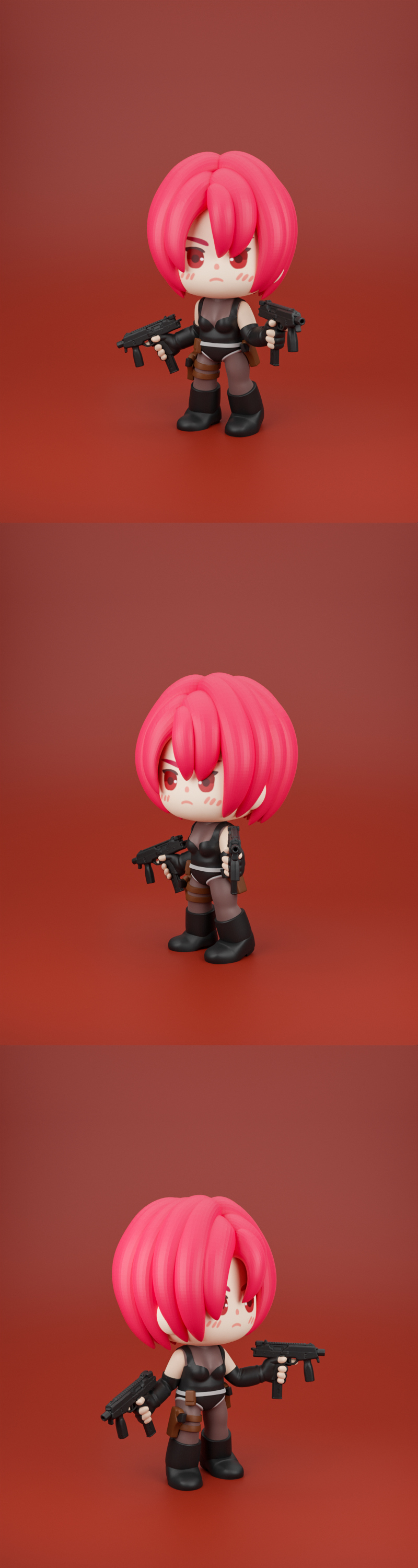 Chibit 051 – Regina – 3D打印模型|Chibit 051 – Regina – 3D Print Model