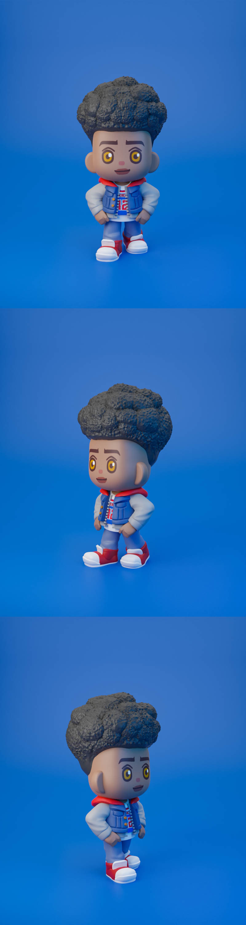 Chibit 047 - 美力莫尔斯 - 3D打印模型|Chibit 047 – Miles Morales – 3D Print Model