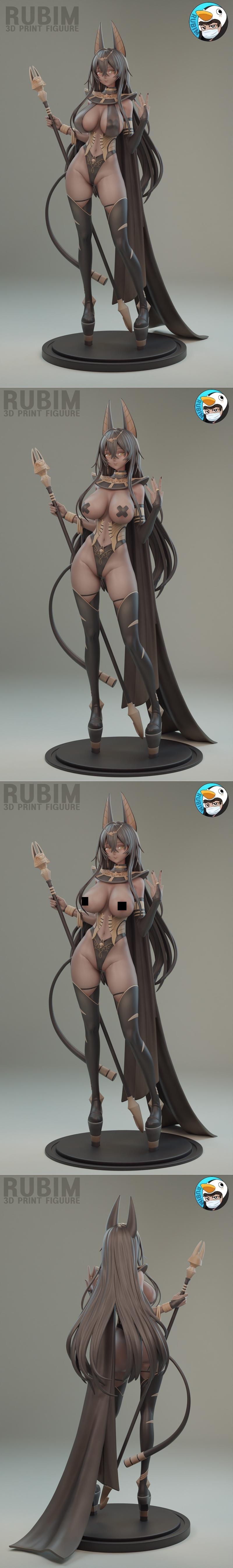Rubim - 《沙比纳法老》3D打印模型|Rubim – Shibuna Pharaoh – 3D Print Model STL