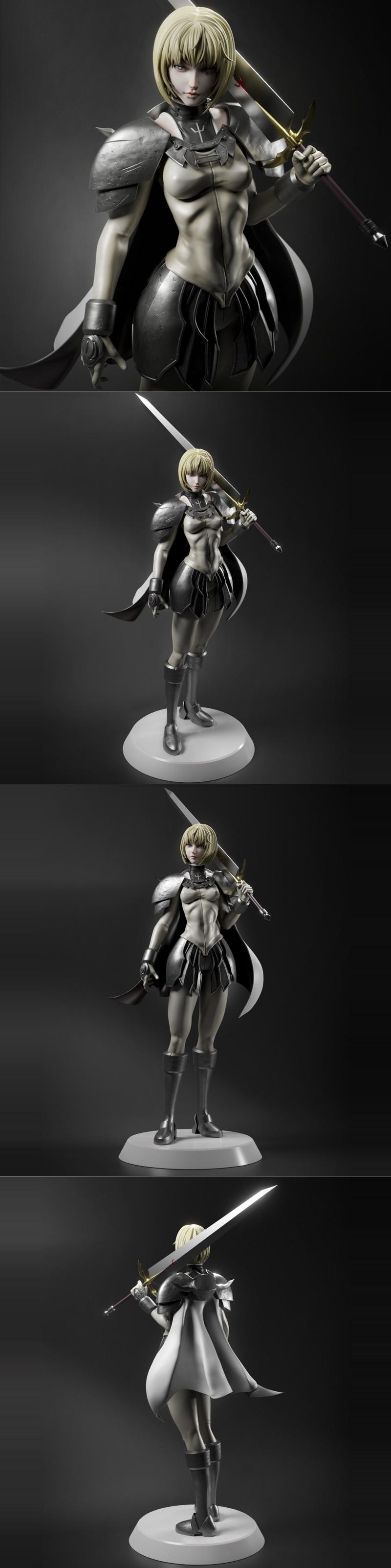 卡洛斯·埃杜阿多 3D打印模型 STL|Carlos Eduardo – Clare – 3D Print Model STL