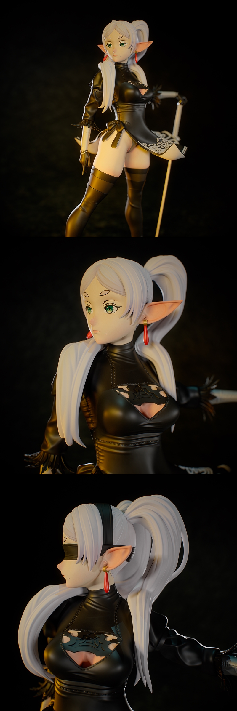 Gmeyer3D - 2B弗里恩 - 3D打印模型|Gmeyer3D – 2B-Frieren – 3D Print Model STL