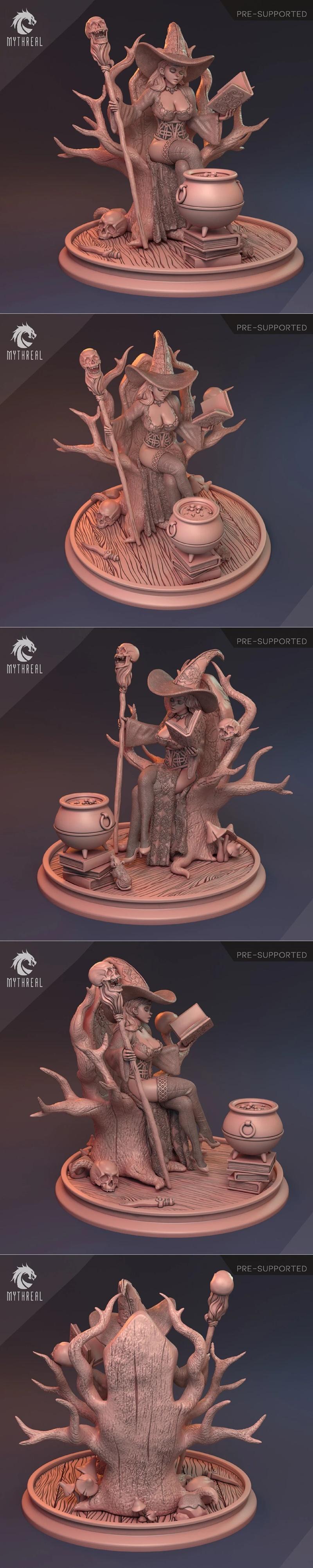 MythReal Games – Sati – 3D Print Model STL