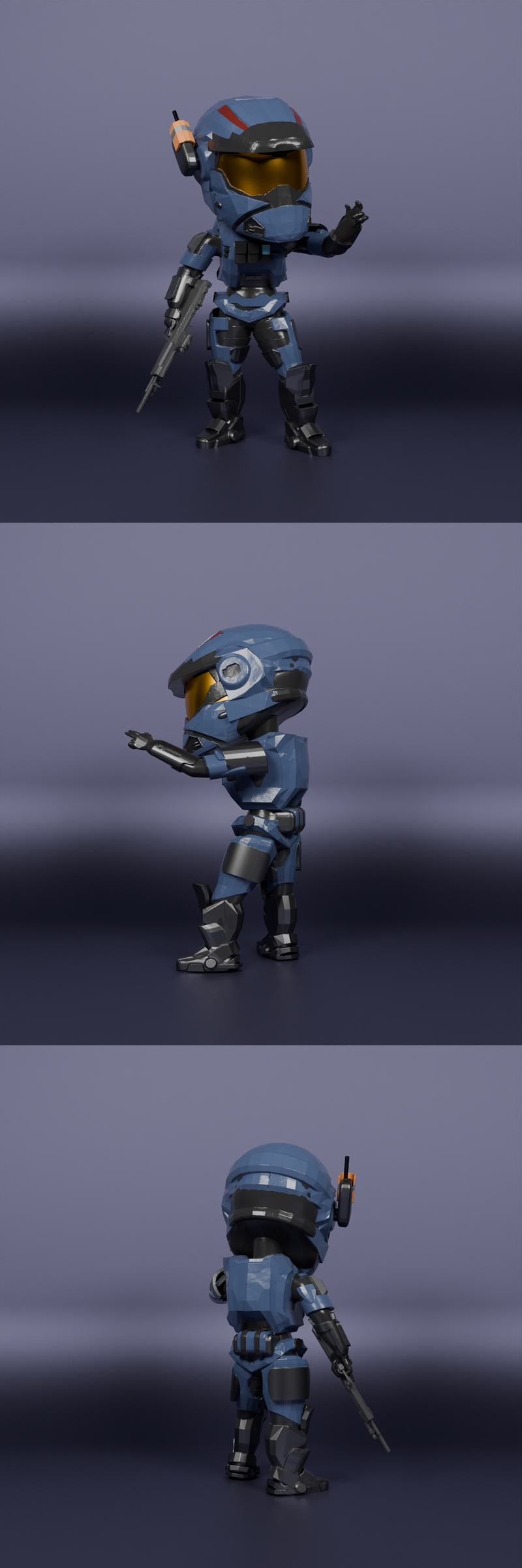 卡特Chibi 3D打印模型|Carter Chibi – 3D Print Model