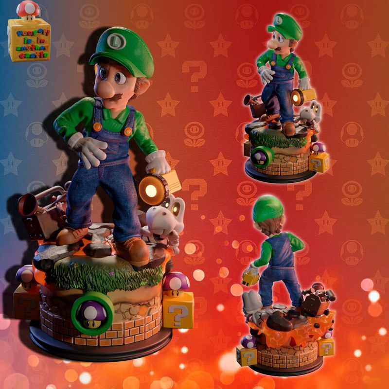 Luigi – 3D Print Model