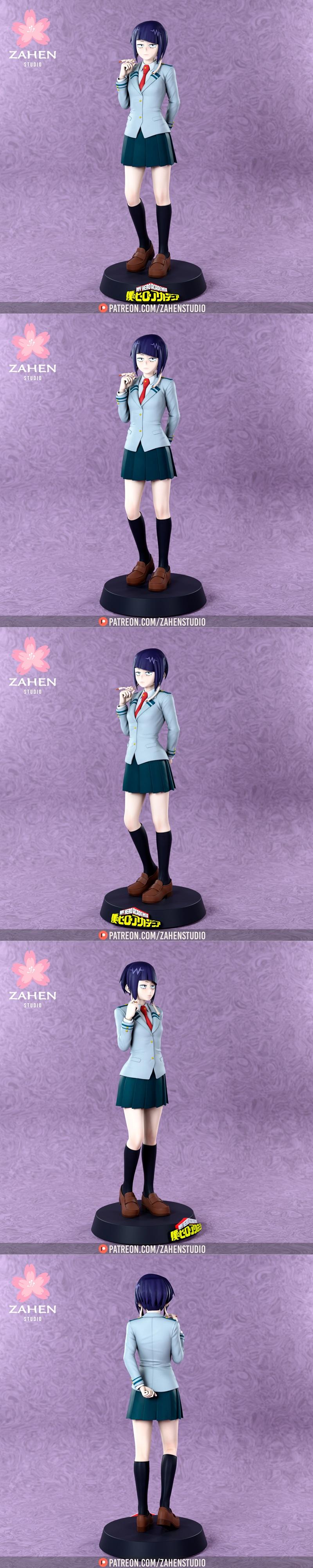 Zahen - 我的英雄学院 - 野原广志 3D打印模型|Zahen – My Hero Academy – Kyoka Jiro – 3D Print Model STL