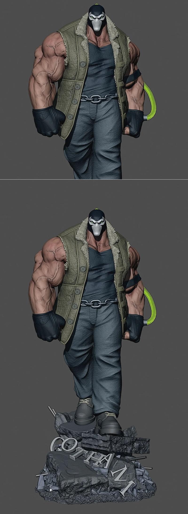 Bane 3D打印模型 STL|Bane – FanArt – 3D Print Model STL