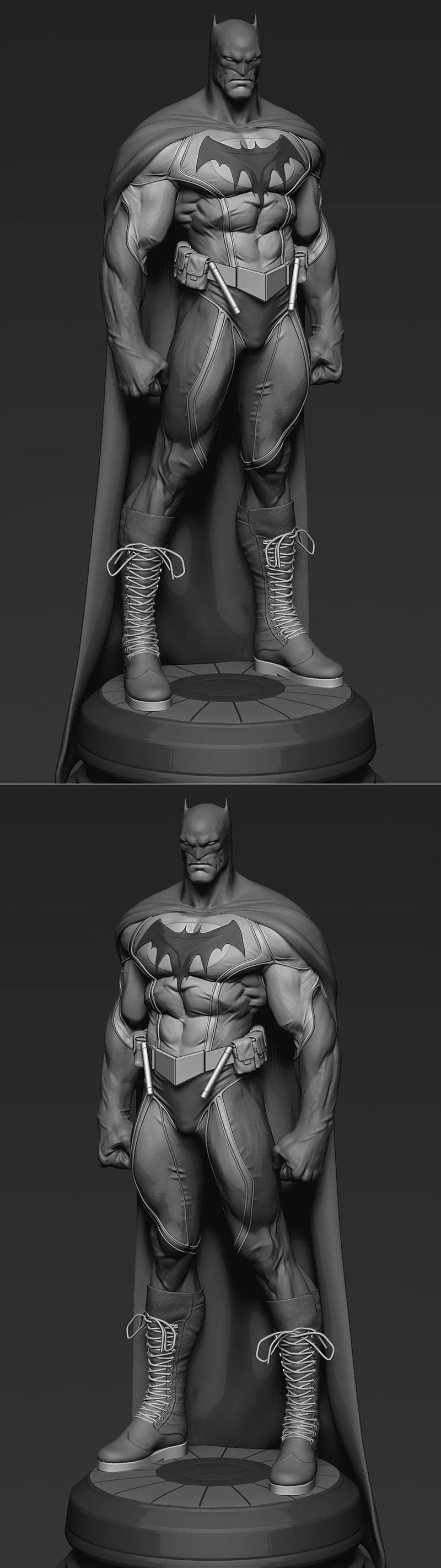 蝙蝠侠 暴风之子 3D打印模型|Batman Zur-En-Arrh – FanArt – 3D Print Model STL