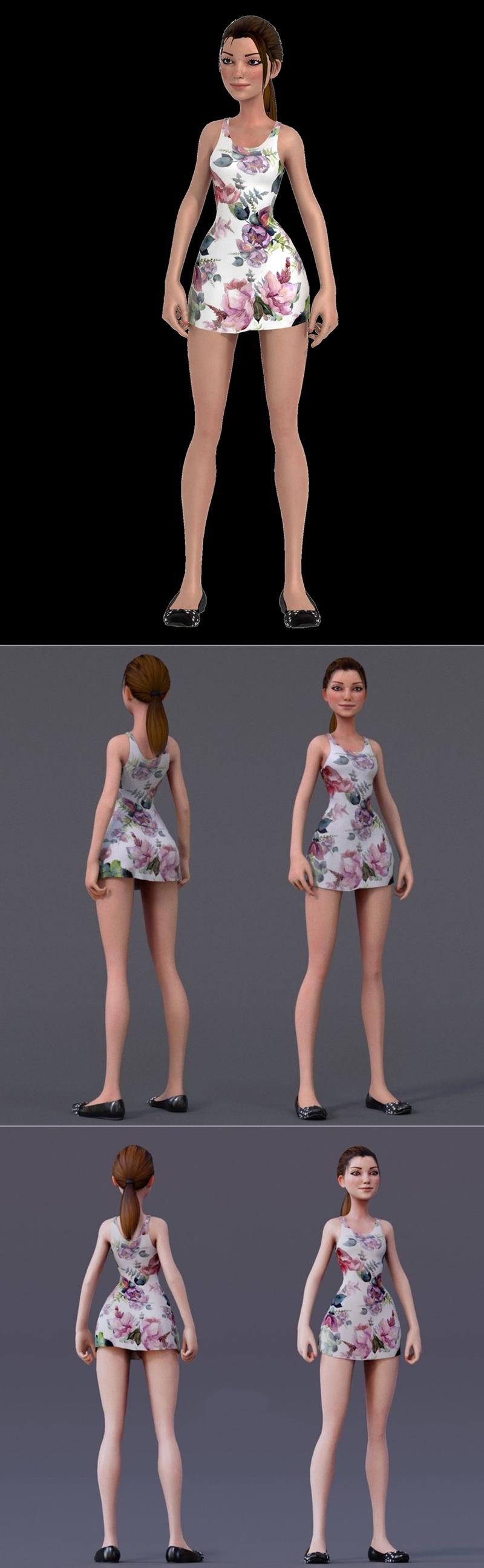 Kristen v1 - 3D打印模型|Kristen v1 – 3D Print Model STL