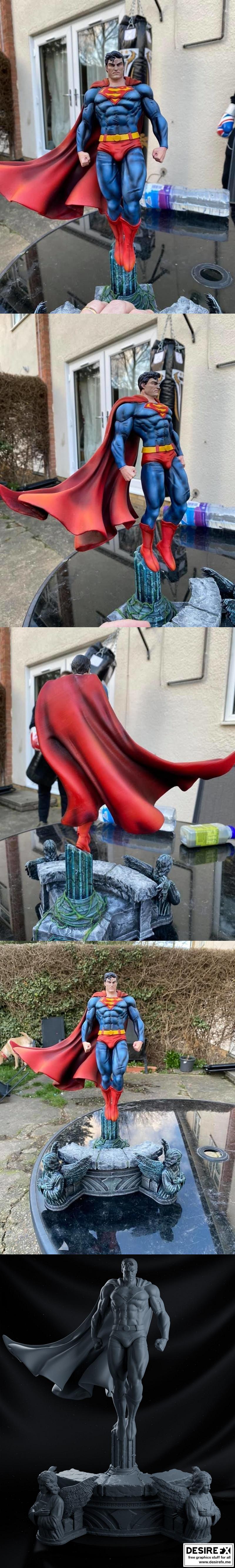 超级英雄：超人3D打印模型|Superman