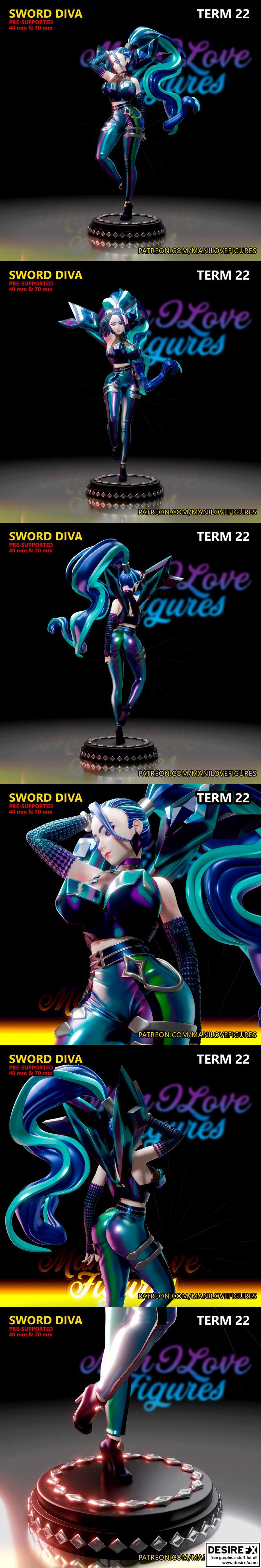 英雄联盟凯萨 3D打印模型|League of Legends – Kai’sa SFW – 3D Print Model