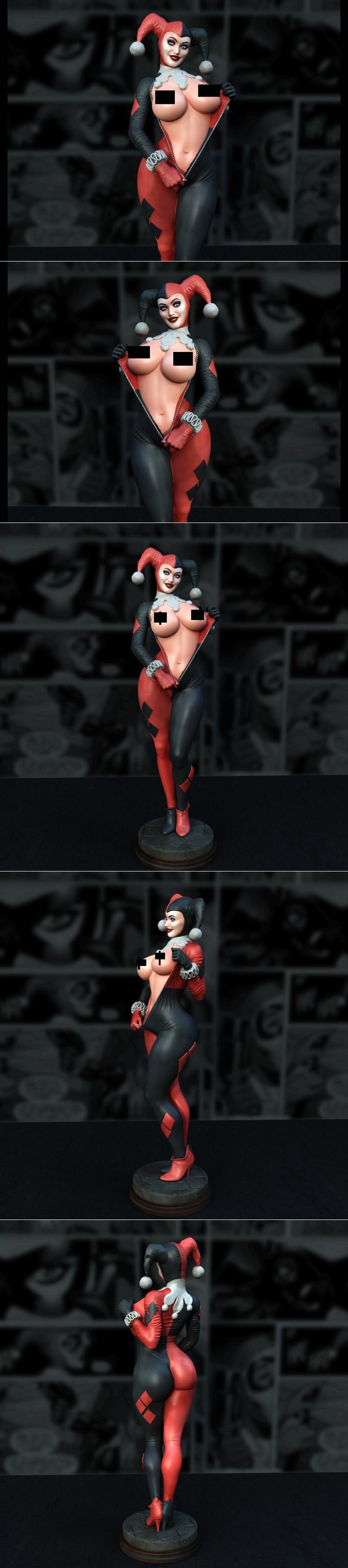 Exclusive – Harley Quinn – 3D Print Model STL
