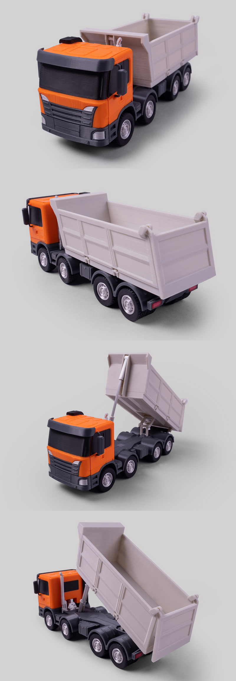 3D打印模型：卡丁车模型|Dump Truck – 3D Print Model