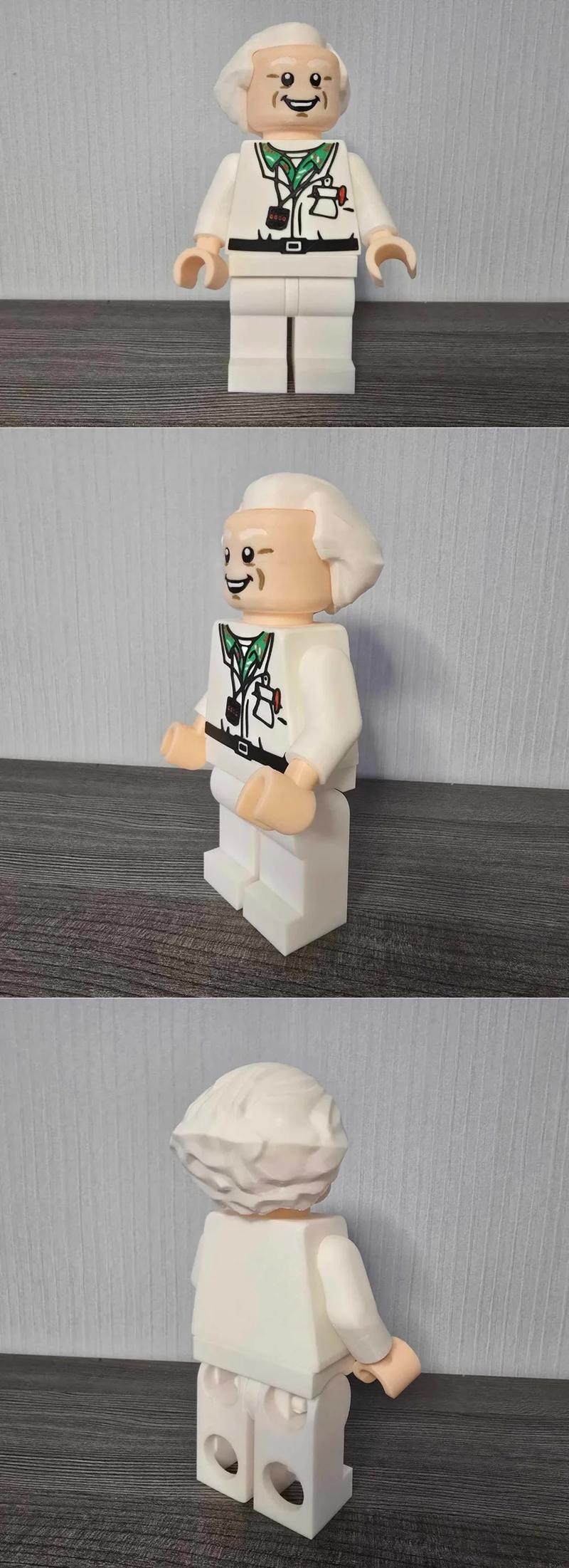 Doc Brown - 麦昆 - 3D打印模型|Doc Brown – 3D Print Model STL