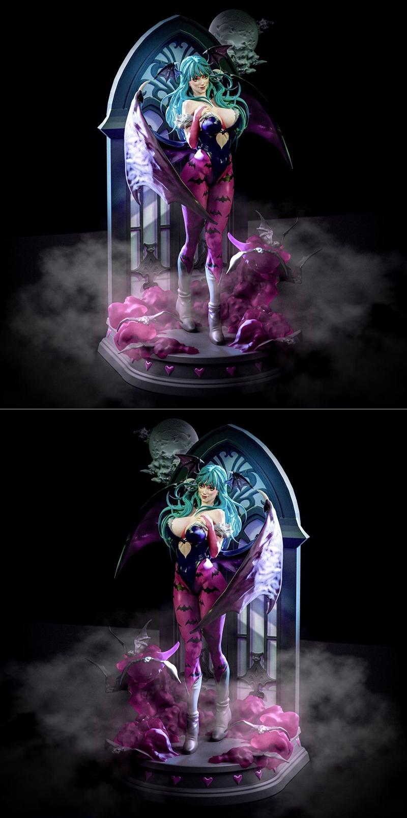 Morrigan 3D打印模型|Morrigan – 3D Print Model STL