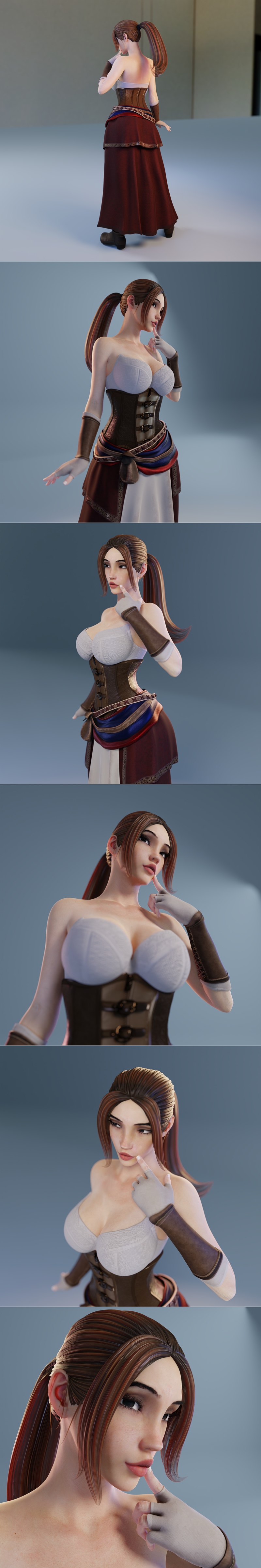 QB Works – Agnes – 3D Print Model STL