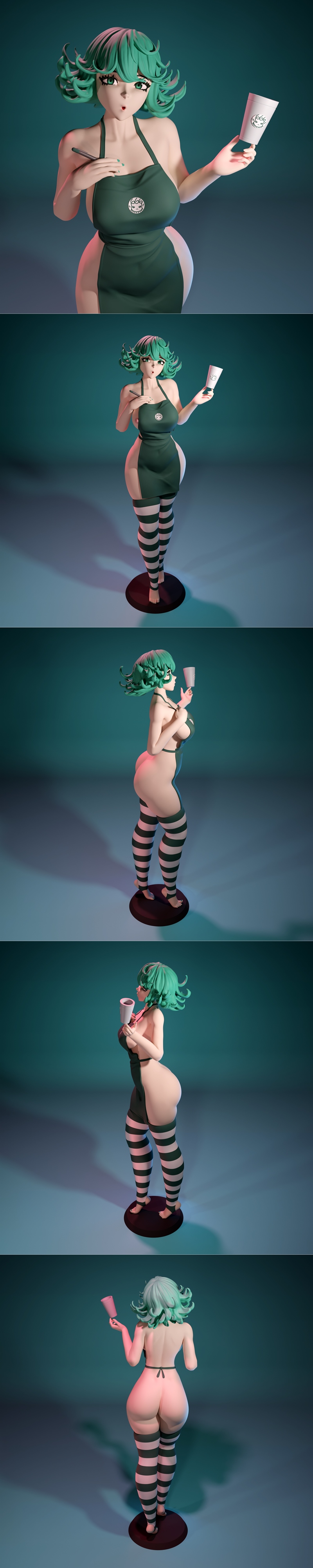 Funservice – Tatsumaki – 3D Print Model STL