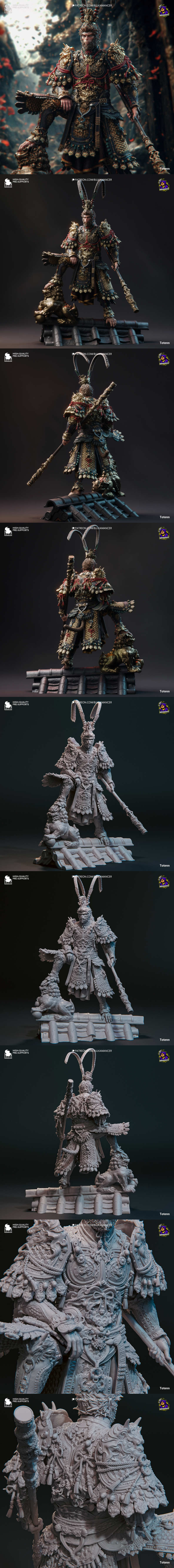 Bulkamancer – Destined One – Black Myth Wukong – 3D Print Model