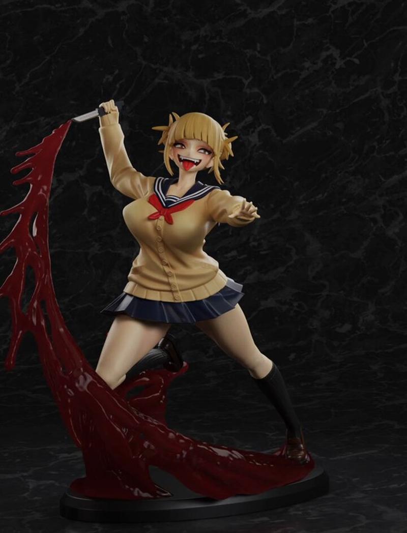 PolyBitsArt - 3D打印模型 - Himeko Toga|PolyBitsArt – Himeko Toga – 3D Print Model STL