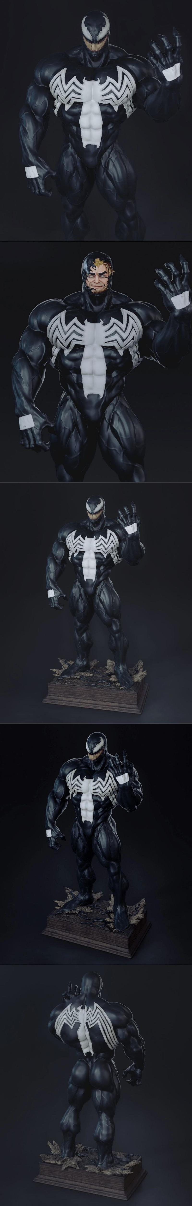 VeNoM - 3D打印动漫模型|VeNoM – 3D Print Model STL