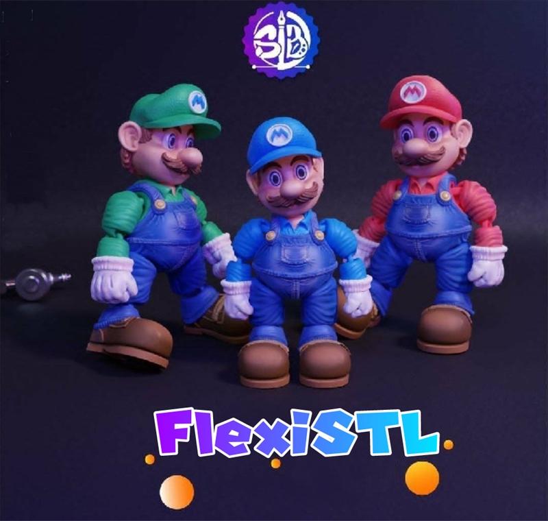Super Mario Bros – 3D Print Model STL