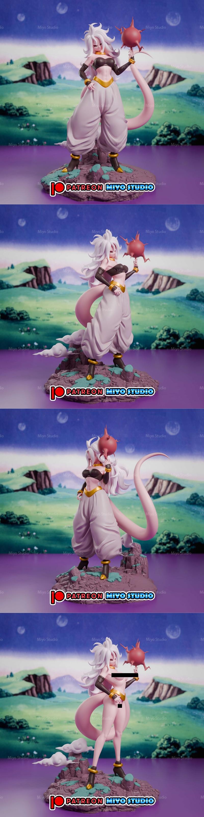 Miyo Studio - Android 21 - 3D打印模型|Miyo Studio – Android 21 – 3D Print Model STL