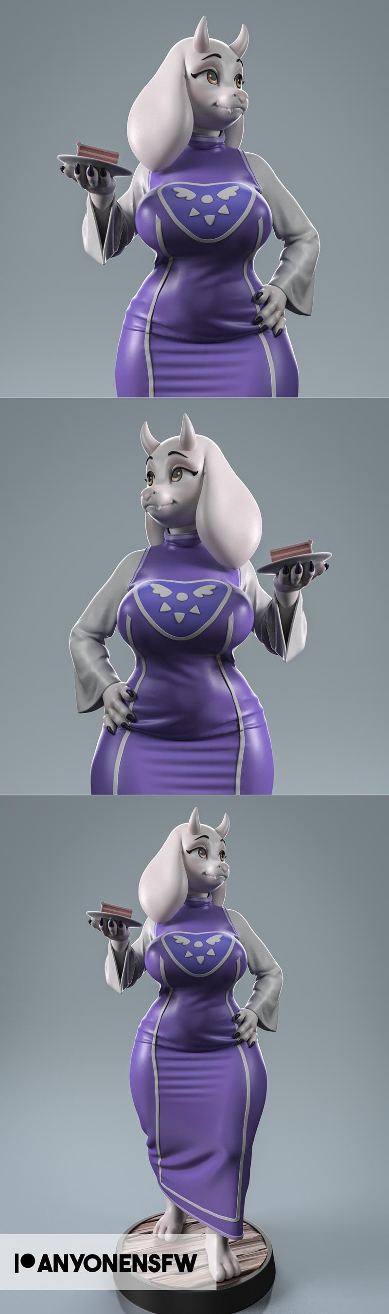 Toriel - 3D打印模型|Toriel – Anyone – 3D Print Model STL