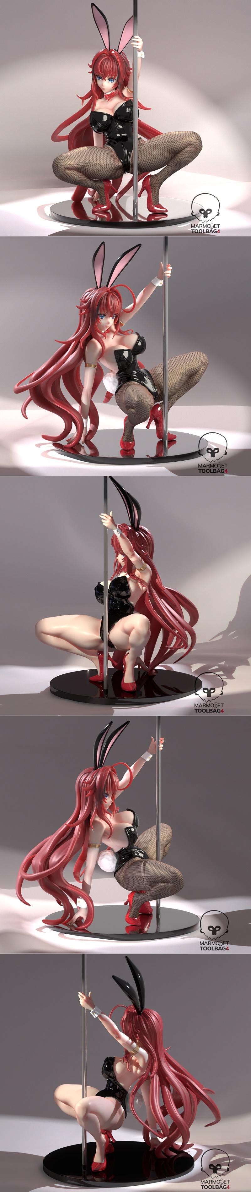 Rias 3D打印模型|Rias gremory – 3D Print Model STL