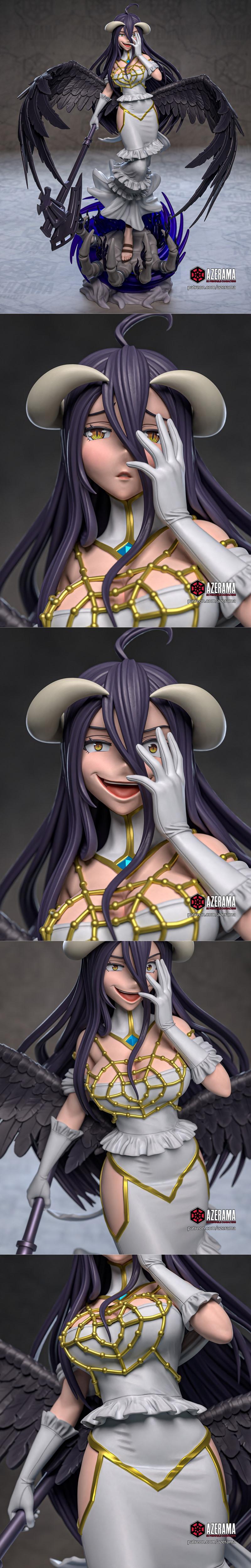 Azerama《阿尔比奥》Overlord 3D打印模型|Azerama – Albedo – Overlord – 3D Print Model STL