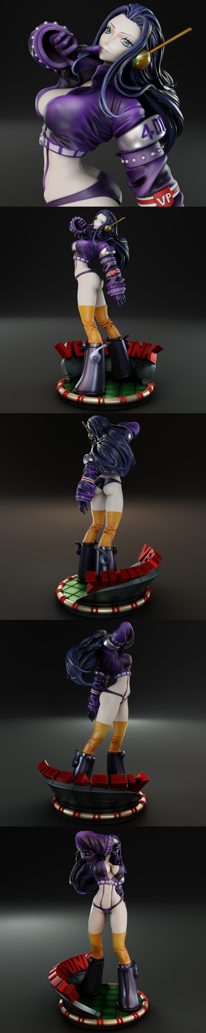 《海贼王》尼可·罗宾 3D打印模型|Nico Robin – One Piece – 3D Print Model