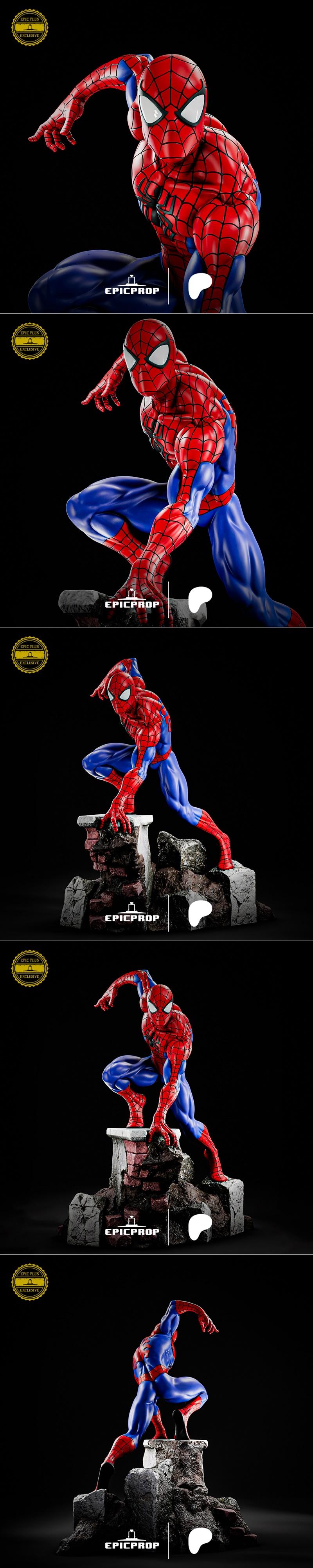 经典蜘蛛侠3D打印模型|Epic Prop – Spiderman Classic – 3D Print Model STL