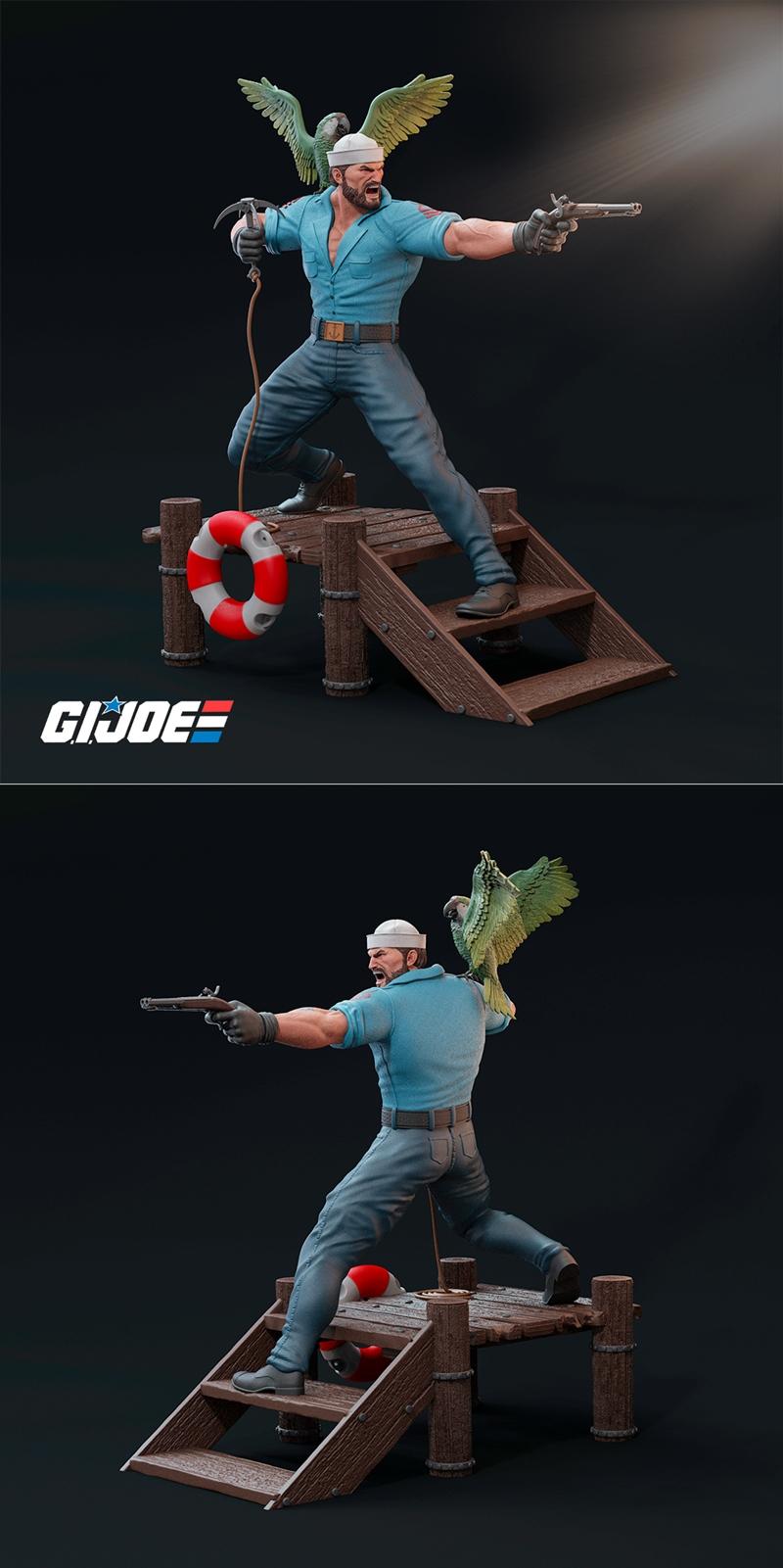 沉船模型3D打印文件|Shipwreck – 3D Print Model STL