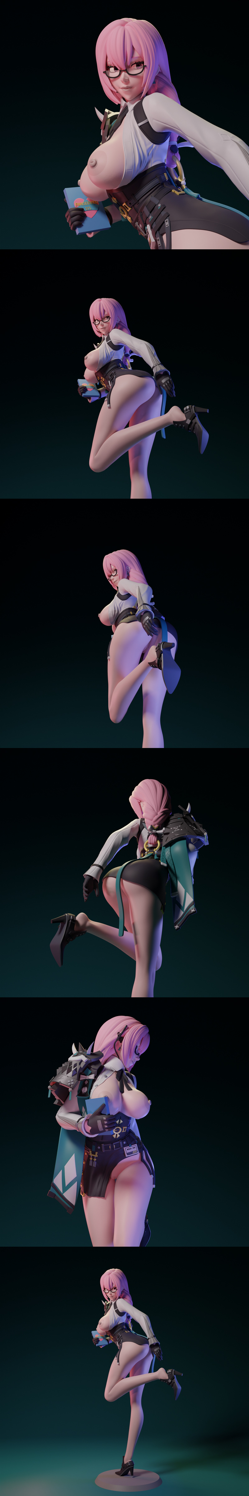 寒蝉鸣泣之时 3D打印模型|Tsukishiro Yanagi – 3D Print Model