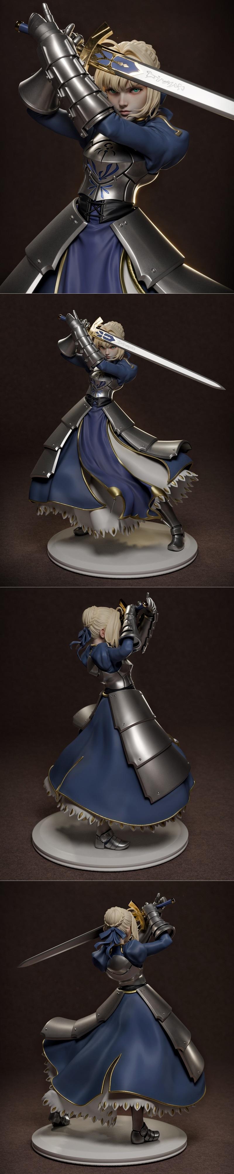 Ca 3D Studios – Saber – 3D打印模型|Ca 3d Studios – Saber – 3D Print Model STL